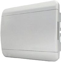 Бокс пластиковый Tekfor ЩРВ-П-12 BVN 40-12-1 (240х290х102мм) IP41 белая дверца картинка 